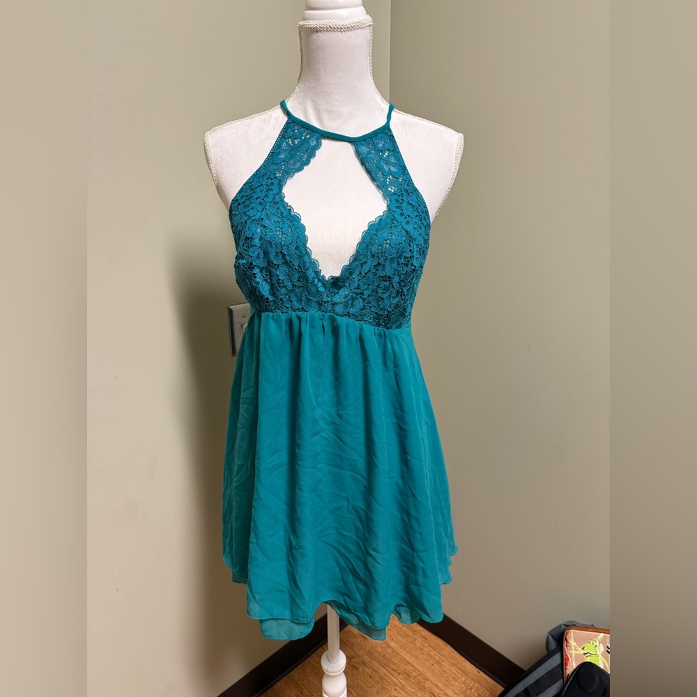 Soma Turquoise Mesh Intimates